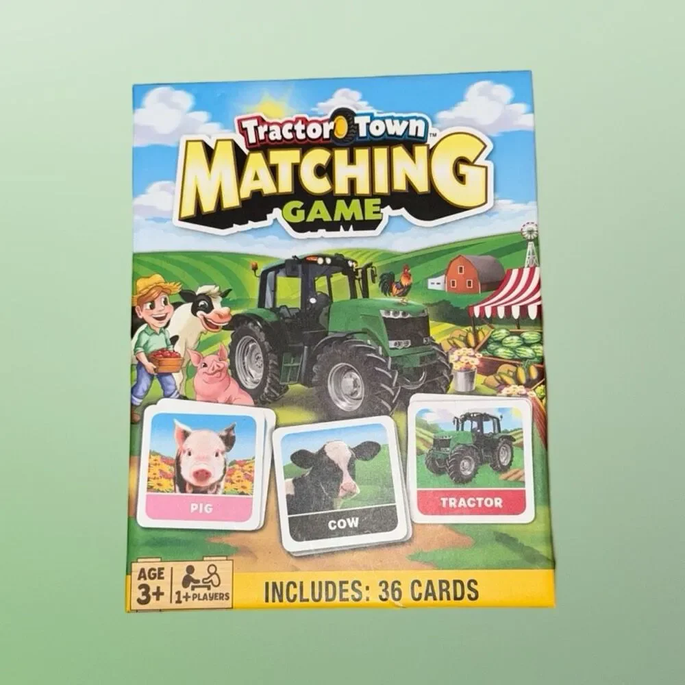 MasterPieces Kids Games - Tractor Town Matching Game COMPLETE